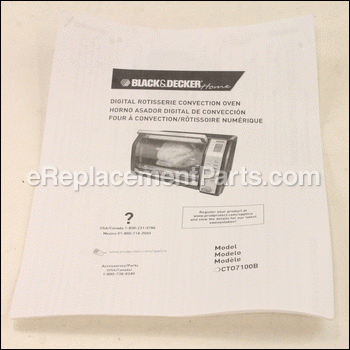 Owners Manual - OM-CTO7100B:Black and Decker
