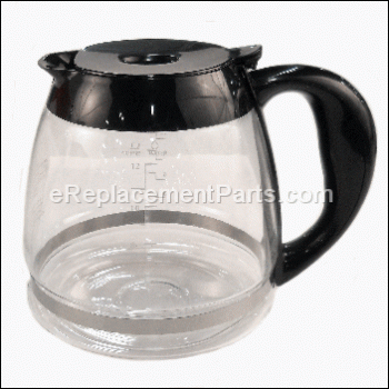 Glass Carafe-Black - DCM2500B-01:Black and Decker