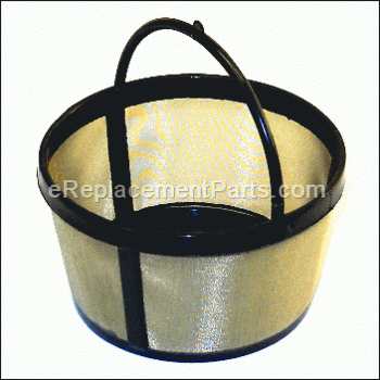 Permanent Gold Tone Filter - 177549-00:Black and Decker