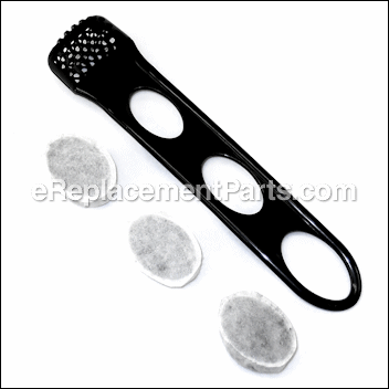1 Filter Holder With 3 Carbon Filters - DCM3000-WF:Black and Decker