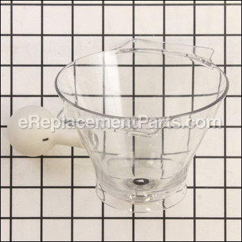 Plastic Filter Holder To B. Over, 1.2 L, 40 Oz Off White - 01-11001-913-87:Bodum
