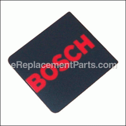 Manufacturers Nameplate - 2601116512:Bosch