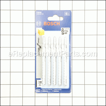 4 L X .06 Thick - 5 Pack Var - T101B:Bosch