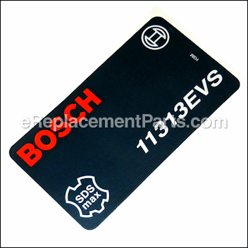 Manufacturer's Nameplate - 1611110768:Bosch