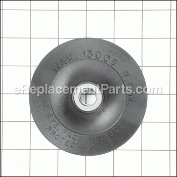 4 1/2 Backing Pad w/lock Nut - MG0450:Bosch