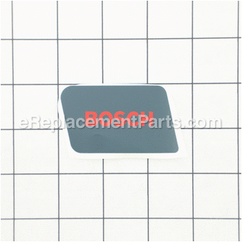 Manufacturers Nameplate - 2610998418:Bosch