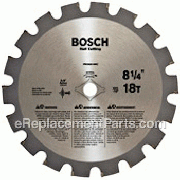 8-1/4 Tcg 5/8 Arbor 18 Tooth - PRO82518NC:Bosch