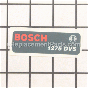 Manufacturer's Nameplate - 2610911726:Bosch