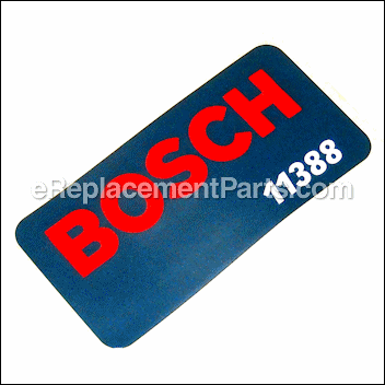 Label - 1611110C61:Bosch