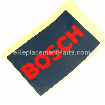 Manufacturers Nameplate - 1601118C77:Bosch