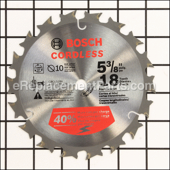 5-3/8 Atb, 18 Tooth Circular - CBCL518A:Bosch