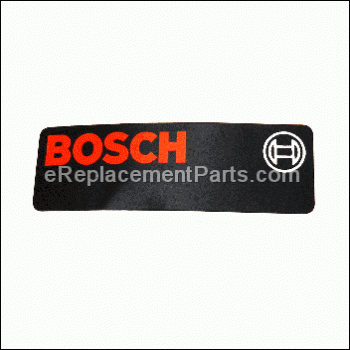 Label (bosch) - 3601110039:Bosch