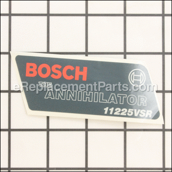 Manufacturer's Nameplate - 2610967546:Bosch