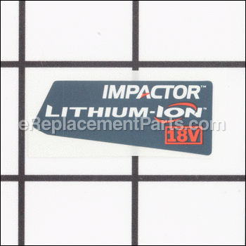 Nameplate Impactor 18v - 2609132046:Bosch