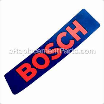 Manufacturers Nameplate - 2610994083:Bosch