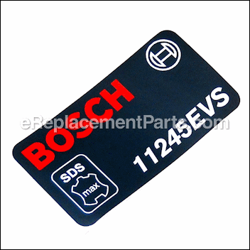 Manufacturers Nameplate - 1611110894:Bosch