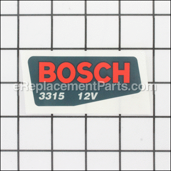 Reference Plate - 2610995409:Bosch