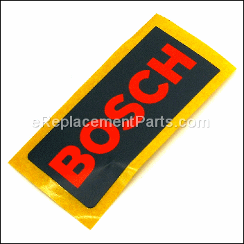 Manufacturers Nameplate - 2601116421:Bosch