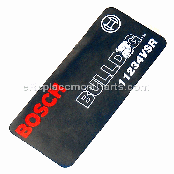 Manufacturers Nameplate - 2610991955:Bosch