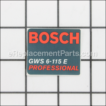 Label - 2610919914:Bosch
