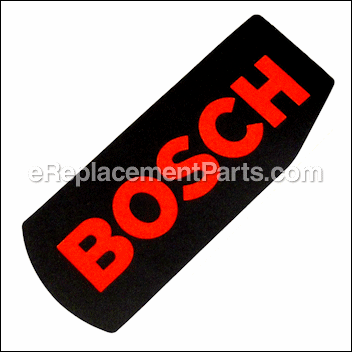 Manufacturers Nameplate - 2609130203:Bosch