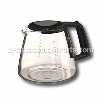 12 Cup Coffeemaker Glass Carafe with Lid, Gray - BR67050721:Braun