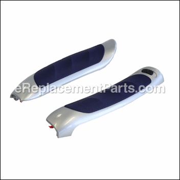 Side Covers, Silver/blue - 67030727:Braun