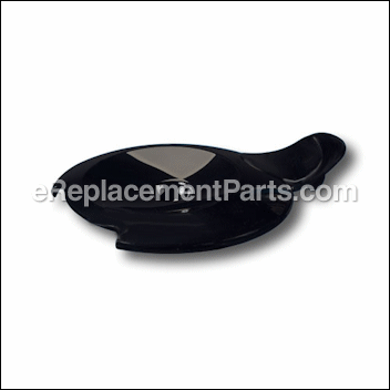 Jar Lid Black Matte Plastic - BR67051397:Braun
