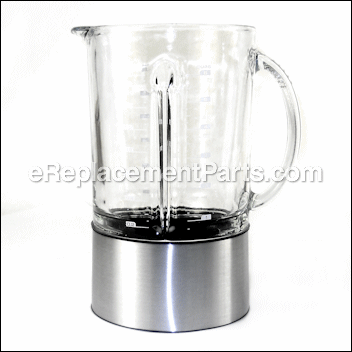 Glass Jug Assembly W/O Blades (Requires New Style Blade Assy) - BBL600XL/06C:Breville