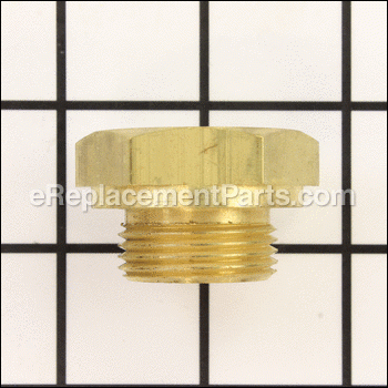 Brass Plug W/o-ring - 100B3699AGS:Briggs and Stratton