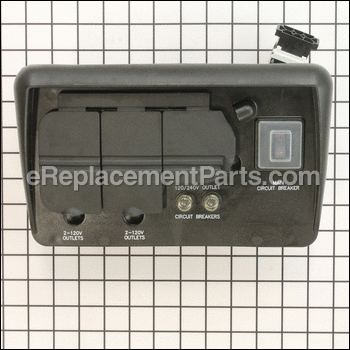 Assembly. Control Panel - 200301GS:Briggs and Stratton