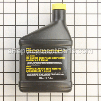 18oz 30w 4 Cycle Oil - 100005:Briggs and Stratton