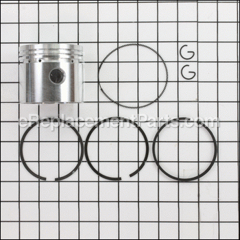 Piston Assembly-020 - 792363:Briggs and Stratton