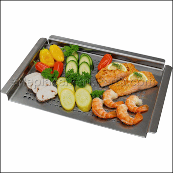 Stainless Steel Grill Topper - 812-9003-S:Brinkmann