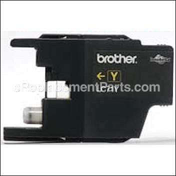 Standard Yield Yellow Ink Cartridge - LC71Y:Brother