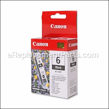 BCI-6Bk Black Ink Cartridge - 429475:Canon