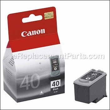 PG-40 Twin Pack Black Ink Cartridge - L39661:Canon