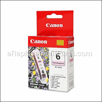 BCI-6PM Photo Magenta Ink Cartridge - 429480:Canon