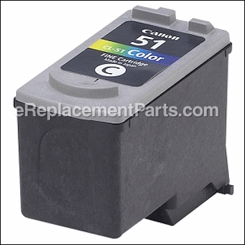 CL-51 High Capacity Color Ink Cartridge - H76527:Canon