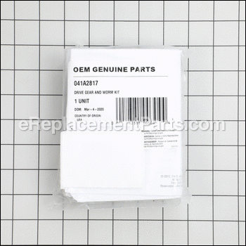 Drive/worm Gear Kit With Greas - 41A2817:Chamberlain
