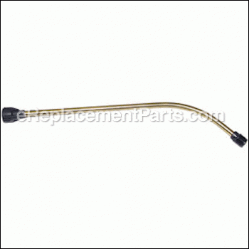 12" Curved Poly Brass Extension - 3-7755-12:Chapin