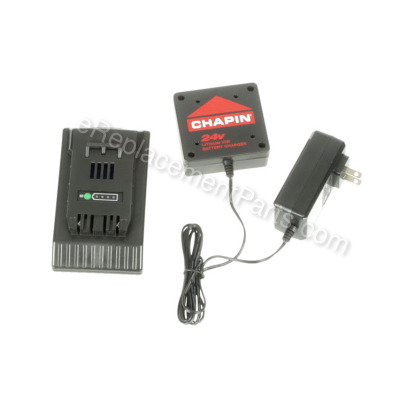 Repl 24v Battery & Charger Cha - 6-8238:Chapin