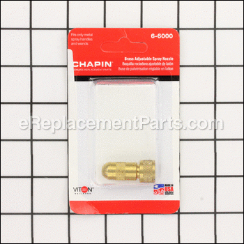 Brass Adjustable Cone Nozzle - 6-6000:Chapin