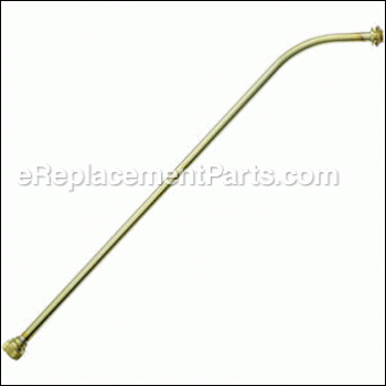 18" Curved Brass Extension - 3-7711:Chapin