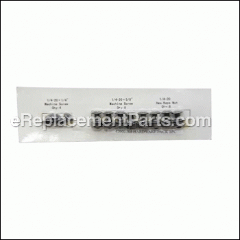 Hardware Pack (blister Pack) - 42000105:Char-Broil