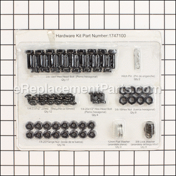 Hardware Kit Offset Smoker Lon - 1747100A:Char-Broil