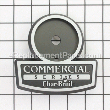 Logo Plate, Commercial - G515-0002-W1:Char-Broil