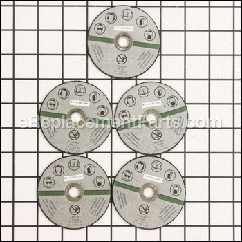 Wheel-cutting Set (5) - CA155312:Chicago Pneumatic