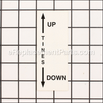 Decal, Tine, Up-down - C100423:Classen