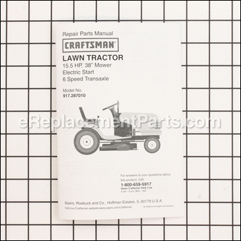 Parts Manual - 409331:Craftsman